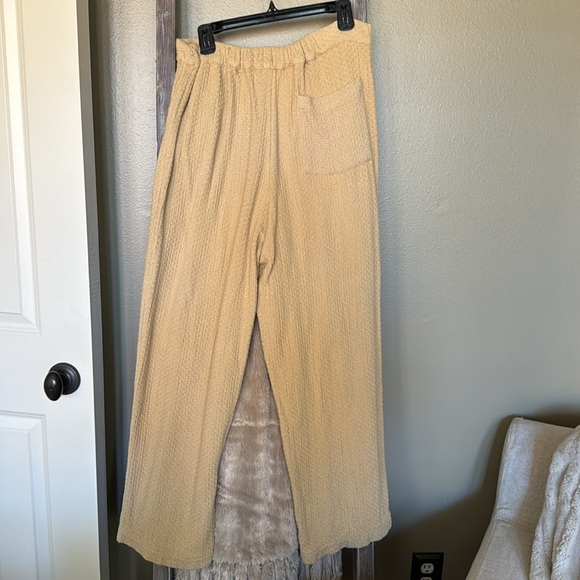 Free People Blazer and Pants, muted mustard color - Picture 6 of 6